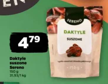Daktyle suszone Sereno