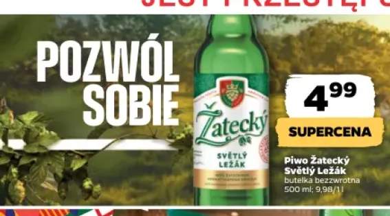Piwo Žatecký Světlý Ležák