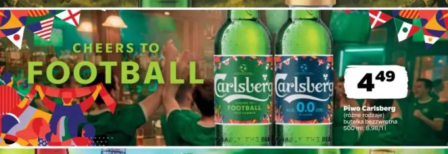 Piwo Carlsberg +1 wariant