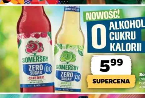 Piwo bezalkoholowe Somersby Zero Apple