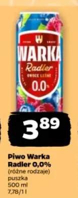 Piwo bezalkoholowe Warka Radler