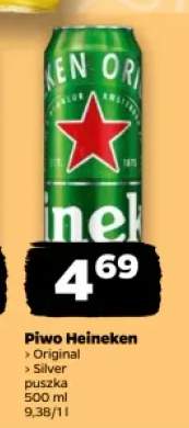 Piwo Heineken Silver