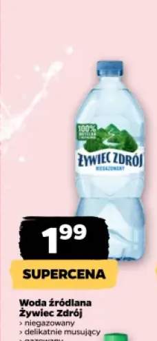 Woda źródlana Żywiec Zdrój niegazowana +3 warianty