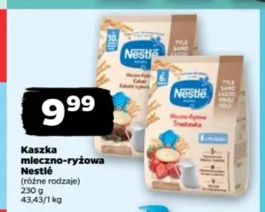 Kaszka mleczno-ryżowa Nestlé kakao