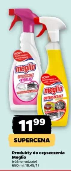 Spray do czyszczenia Meglio Odtłuszczacz Wybielacz +1 wariant