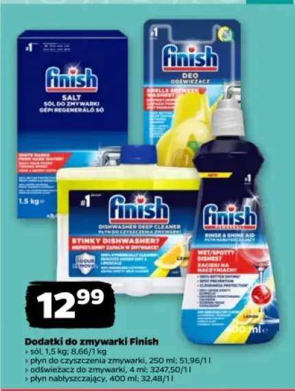 Sól do zmywarki Finish +3 warianty