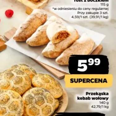 Przekąska kebab wołowy