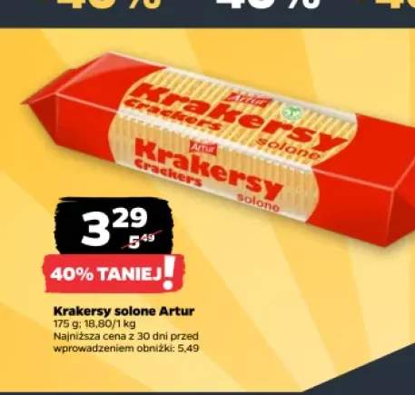 Krakersy solone Artur