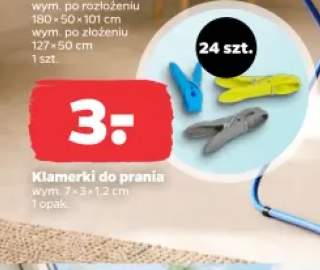 Klamerki do prania Aquantic 24-pak