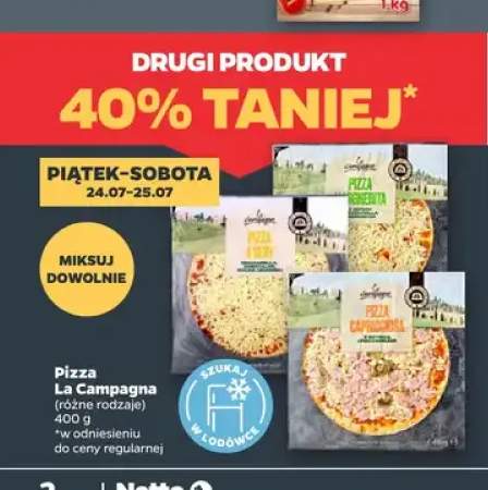 Pizza Margherita La Campagna +2 warianty