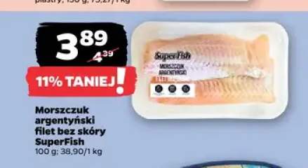Morszczuk argentyński filet bez skóry SuperFish