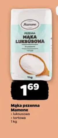Mąka pszenna luksusowa Mamone +1 wariant