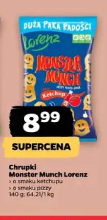 Chrupki Monster Munch Lorenz o smaku ketchupu +1 wariant