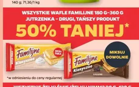 Wafle Familijne Jutrzenka +2 warianty