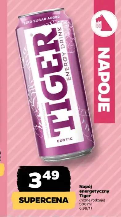 Napój energetyczny Tiger Exotic
