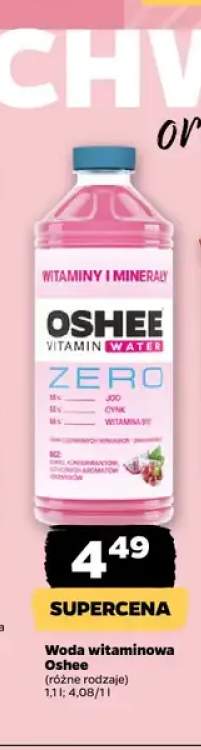 Woda witaminowa Oshee Zero