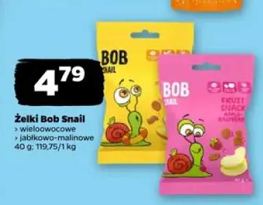 Żelki wieloowocowe Bob Snail +1 wariant