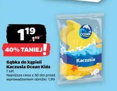 Gąbka do kąpieli Kaczusia Ocean Kids
