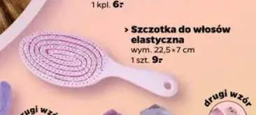 Szczotka do włosów elastyczna