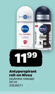 Antyperspirant roll-on Nivea Dry Comfort +1 wariant
