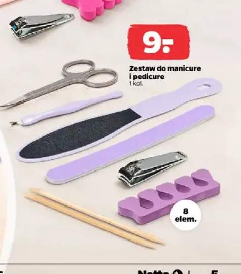 Zestaw do manicure i pedicure