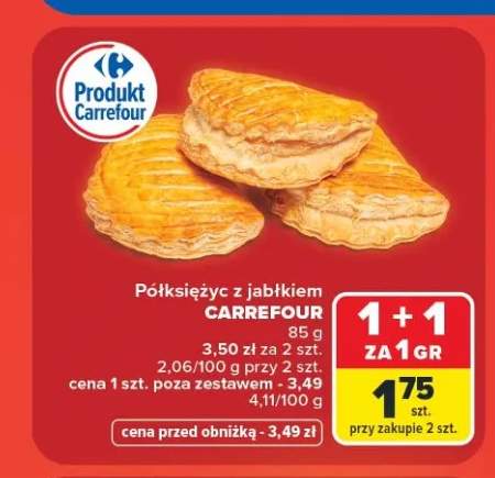 ciastko z jabłkiem