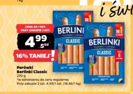 Parówki Berlinki Classic