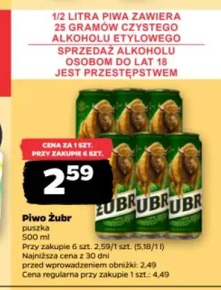 Piwo Żubr