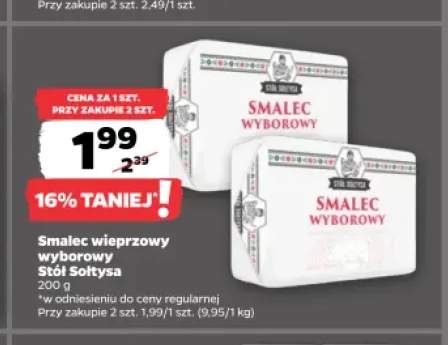 Smalec wieprzowy wyborowy Stół Sołtysa