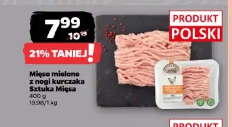 Mięso mielone z nogi kurczaka Sztuka Mięsa