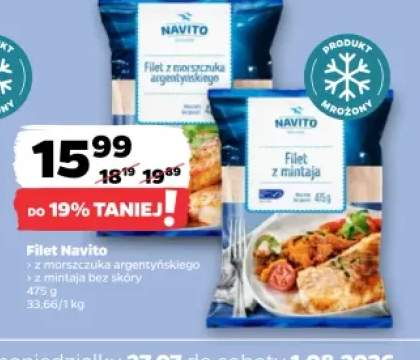 Filet z morszczuka argentyńskiego Navito +1 wariant