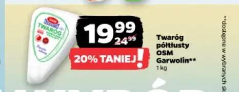 Twaróg półtłusty OSM Garwolin