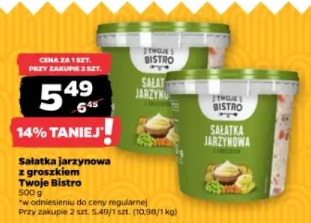 Sałatka jarzynowa z groszkiem Twoje Bistro