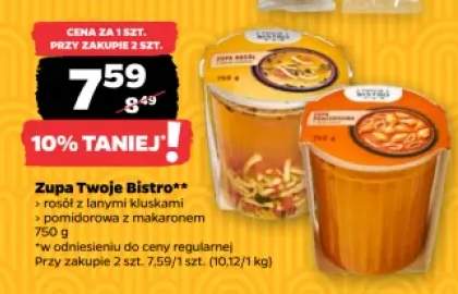 Zupa pomidorowa z makaronem Twoje Bistro