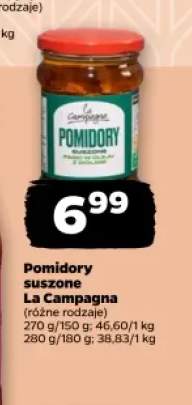 Pomidory suszone w oleju z ziołami La Campagna