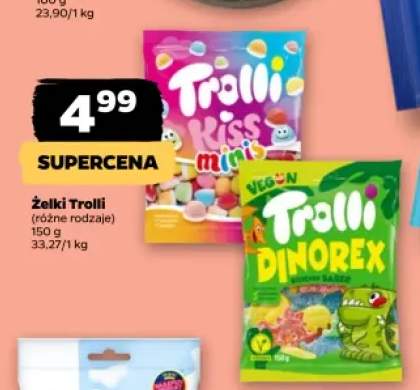 Żelki Trolli Kiss Minis +1 wariant