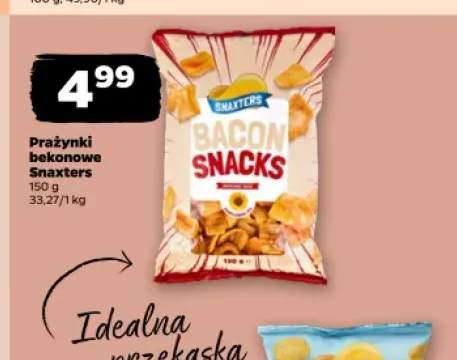Prażynki bekonowe Snaxters
