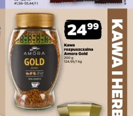 Kawa rozpuszczalna Amora Gold