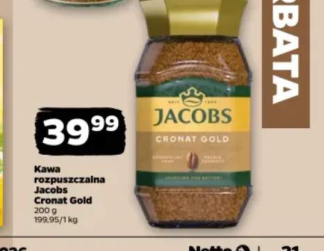 Kawa rozpuszczalna Jacobs Cronat Gold