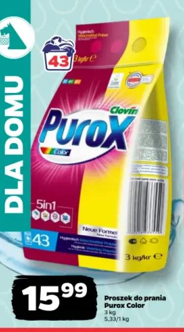 Proszek do prania Purox Color