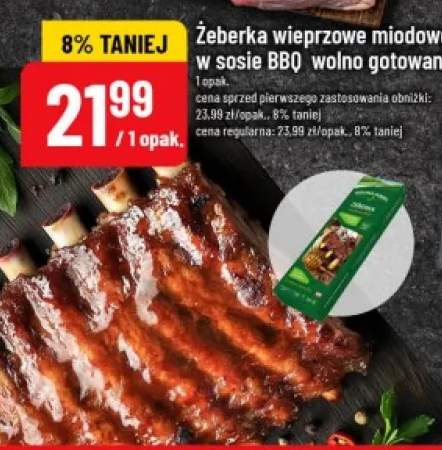żeberka wieprzowe wolno gotowane
