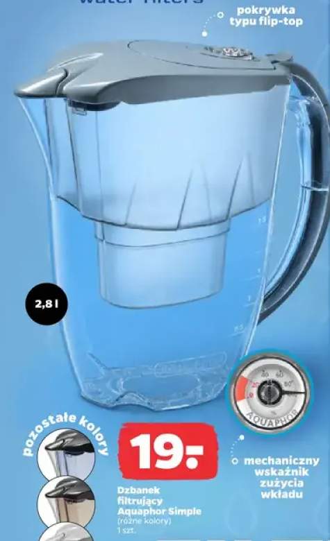 Dzbanek filtrujący Aquaphor Simple 2,8 l