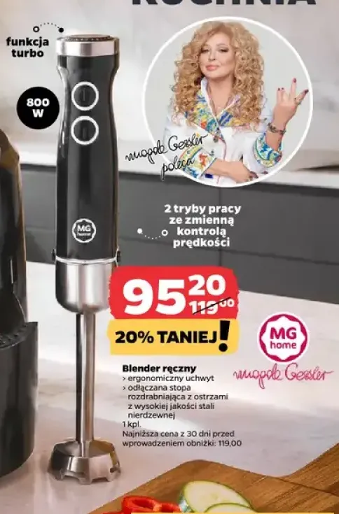 Blender ręczny MG Home