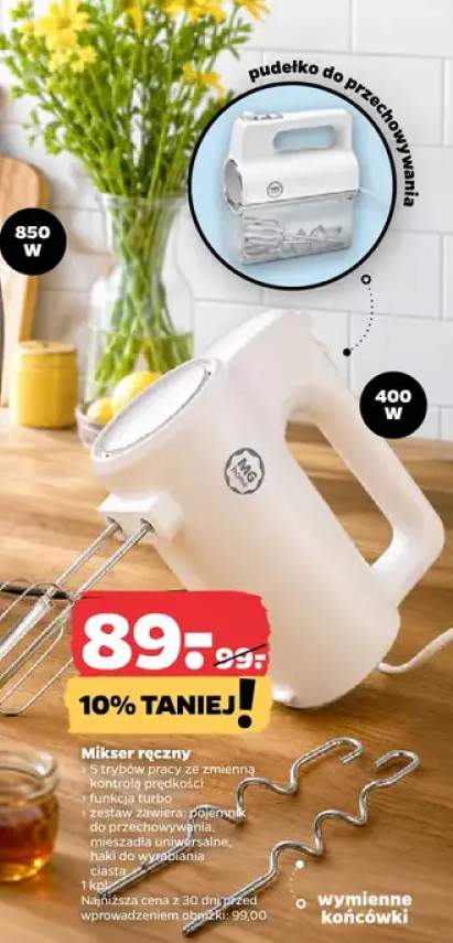 Mikser ręczny MG Home