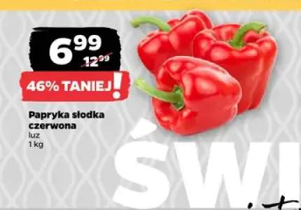 Papryka słodka czerwona luz