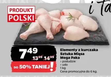 Elementy z kurczaka Sztuka Mięsa Mega Paka udo