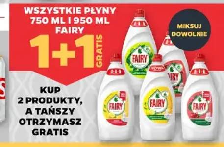 Płyny Fairy +3 warianty