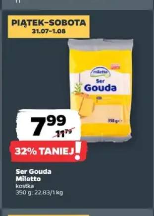 Ser Gouda Miletto kostka