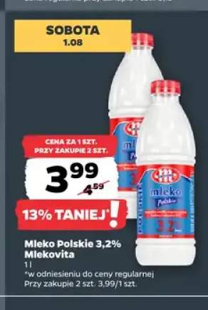 Mleko Polskie 3,2% Mlekovita