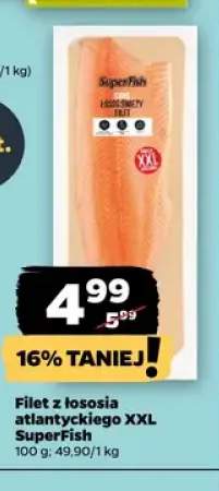 Filet z łososia atlantyckiego XXL SuperFish